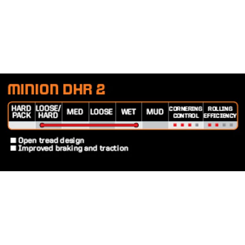 Pneumatico Maxxis Minion DHR II 29x2.40 WT TLR – Copertura Da Trail Con Carcassa EXO, Tallone Pieghevole E Mescola Doppia Per Grip E Resistenza