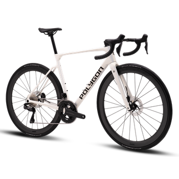 Polygon Strattos C8 Di2 700C Road Bike - White