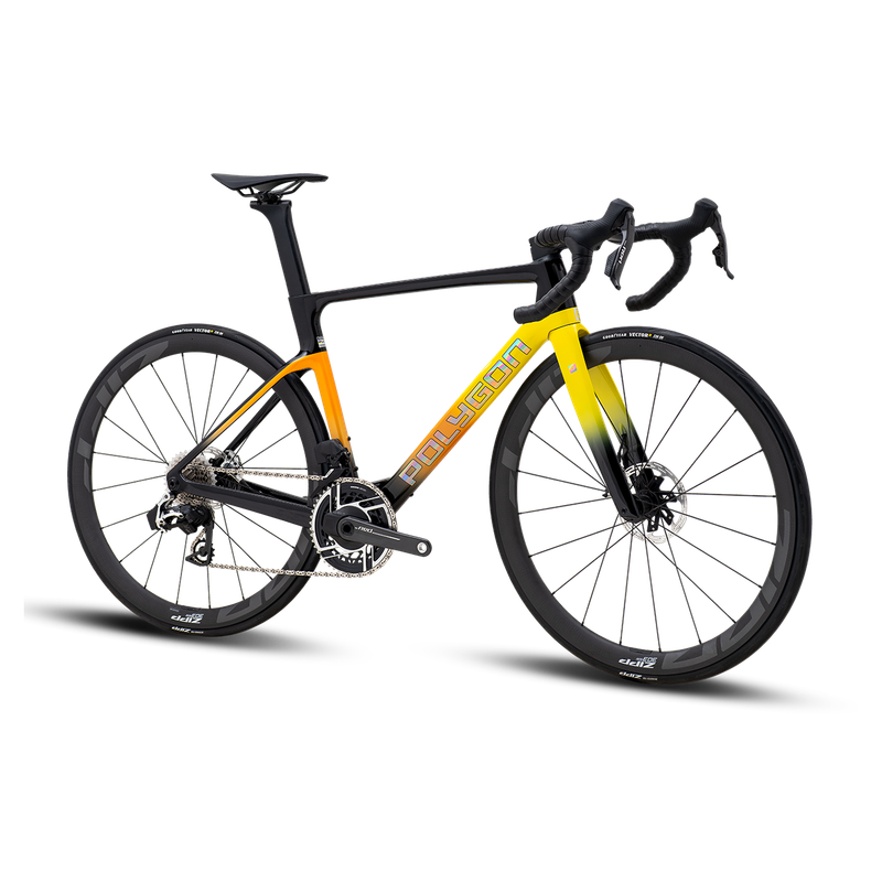 Polygon Bike Logo Vector
