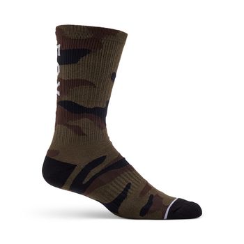 Fox Camo Crew Socks - Green