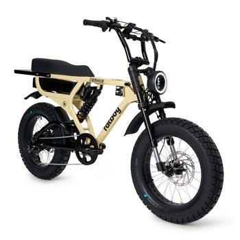 Fatboy Bikes Scrambler Electric Bike 1040Wh Battery - Desert Sand