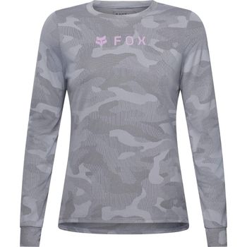Fox Womens Ranger Tru Dri LS Jersey Pewter Grey