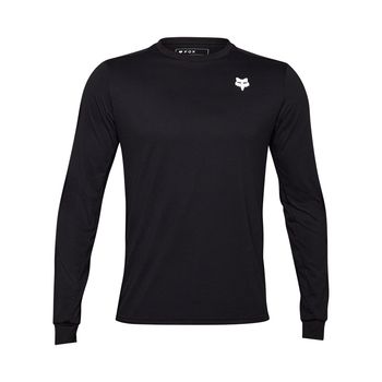 Fox Ranger DR Mid Long Sleeve Jersey Black