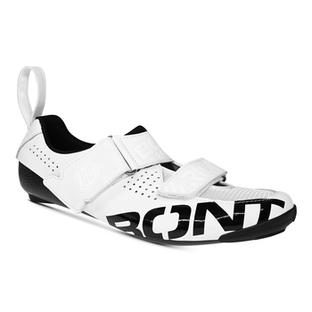 Bont Riot TR+ 26 Tri Wide Shoes White
