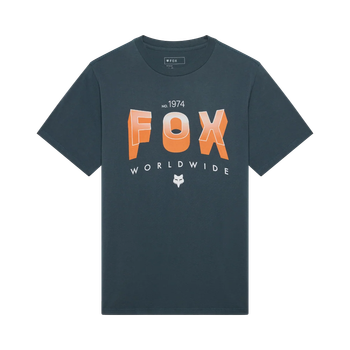 Fox Block 195 Original SS Tee Deep Cobalt