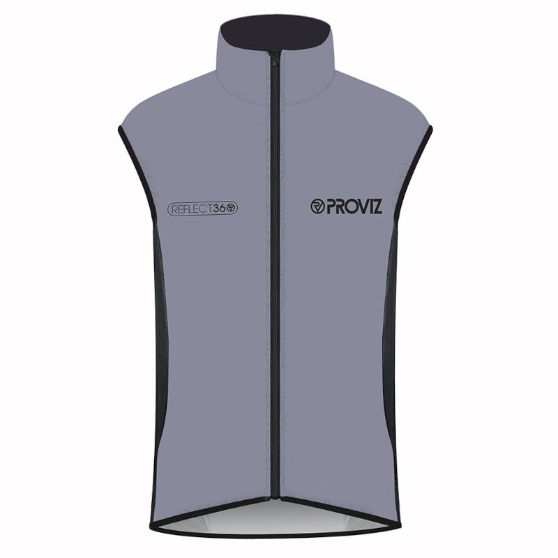 Proviz Reflect360 Veste de course haute visibilité réfléchissante pour femme - Noir - 46