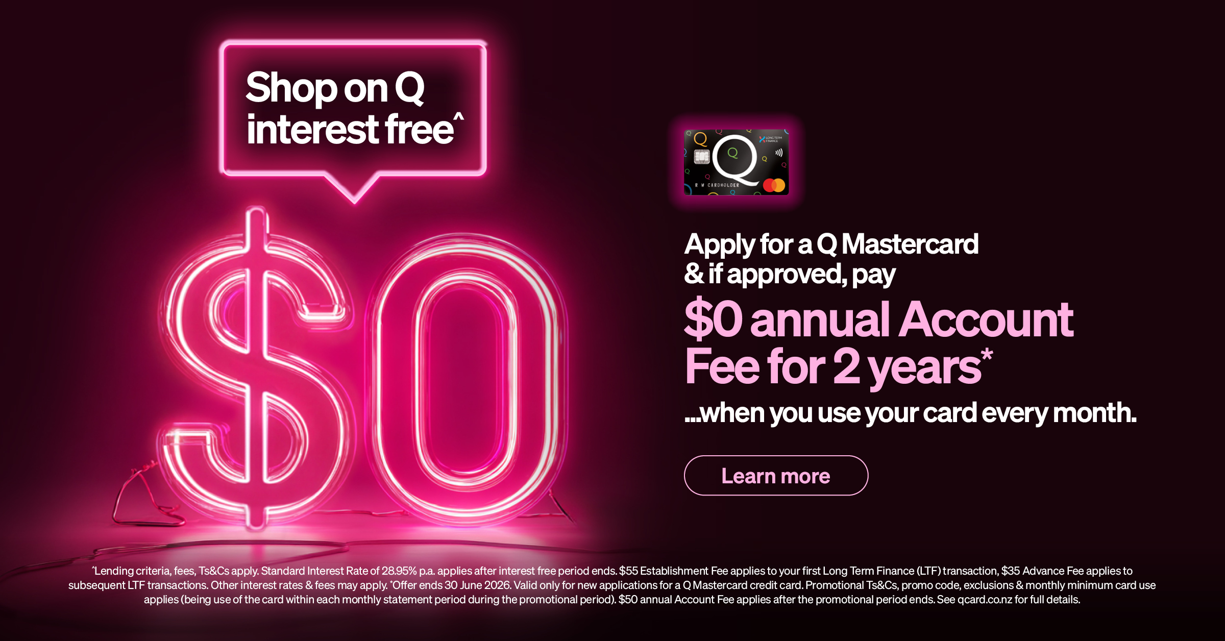 36 Months Interest Free