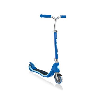 Globber Flow 125 Lights Scooter Black/Navy