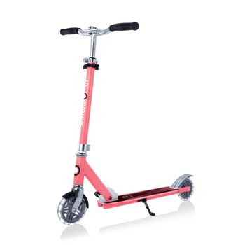Globber Flow Element Lights Scooter Coral