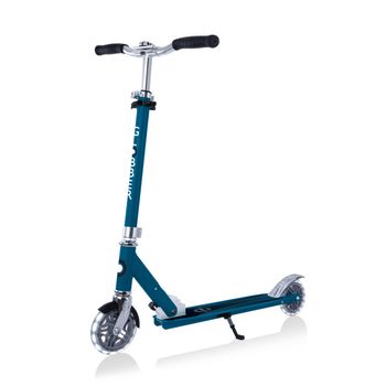 Globber Flow Element Lights Scooter Deep Blue