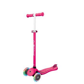 Globber Go Up Sporty Lights Scooter Fuschia