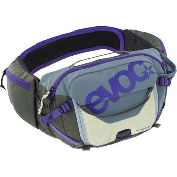 Evoc Hip Pack Pro 3 with Hydration Bladder 1.5 Steel/Violet/Dark Olive