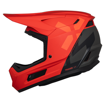 IXS Trigger MX 1.0 Graphic MIPS Full Face Helmet Matt Red/Black
