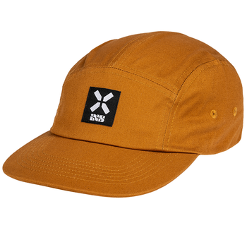 IXS Brand 5 Panel 1.0 Cap Ochre Brown