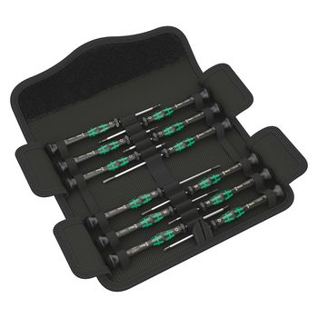 Wera Kraftform Micro Screwdriver 12 Piece Set for Electronics